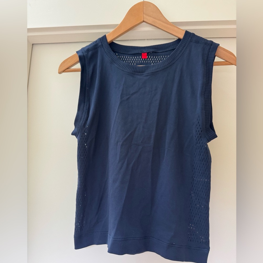 Wilson Pro Seamless Tennis Tank. Size Large. Navy.